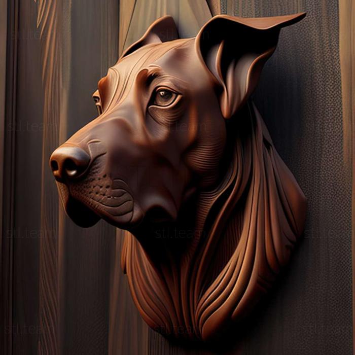 3D model Stabihun dog (STL)